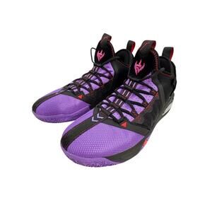 AND 1 Attack Low 2.0 Basketball Shoes Mens Size 11 VanFleet Retro Purple Black